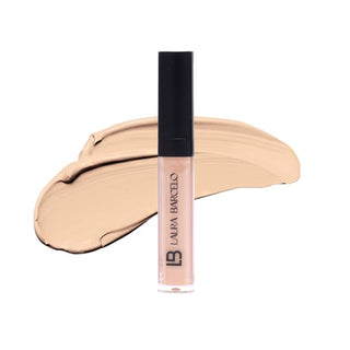 LB Laura Barceló Full Coverage Concealer – Long-Lasting Liquid Formula for Dark Circles & Blemishes • Crease-Proof, Lightweight Wear