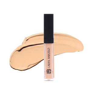 LB Laura Barceló Full Coverage Concealer – Long-Lasting Liquid Formula for Dark Circles & Blemishes • Crease-Proof, Lightweight Wear