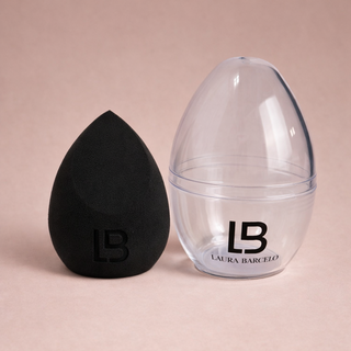 LB Laura Barcelo Makeup Sponge – Beauty Blender for Foundation & Concealer • Soft, Reusable, Latex-Free