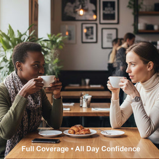 LB Laura Barceló Full Coverage Concealer – Long-Lasting Liquid Formula for Dark Circles & Blemishes • Crease-Proof, Lightweight Wear