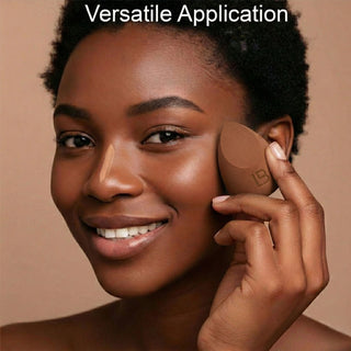 LB Laura Barcelo Makeup Sponge – Beauty Blender for Foundation & Concealer • Soft, Reusable, Latex-Free