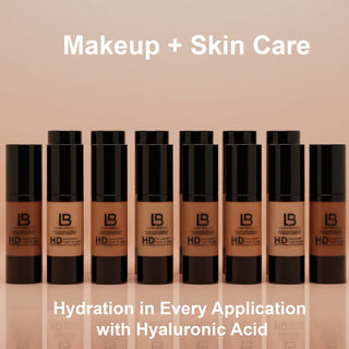 LB Laura Barceló HDL Foundation – Long-Lasting Liquid Makeup • Lightweight, Full Coverage Foundation for a Natural Finish